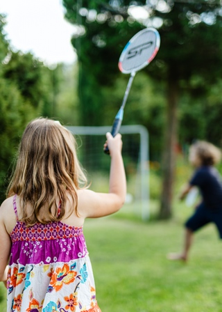 Atelier badminton, Vacances en famille, Sport